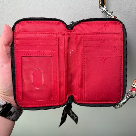 Vera Bradley Bittersweet Print All In One Crossbody Wallet Bag - Picture 5 of 8